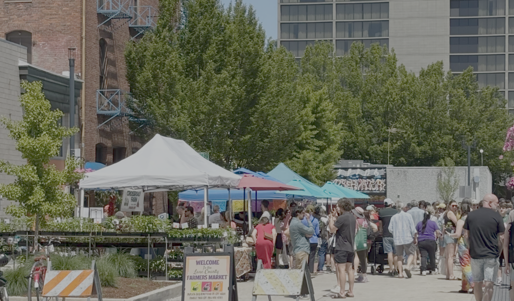 Lane County Farmers Market April 25
